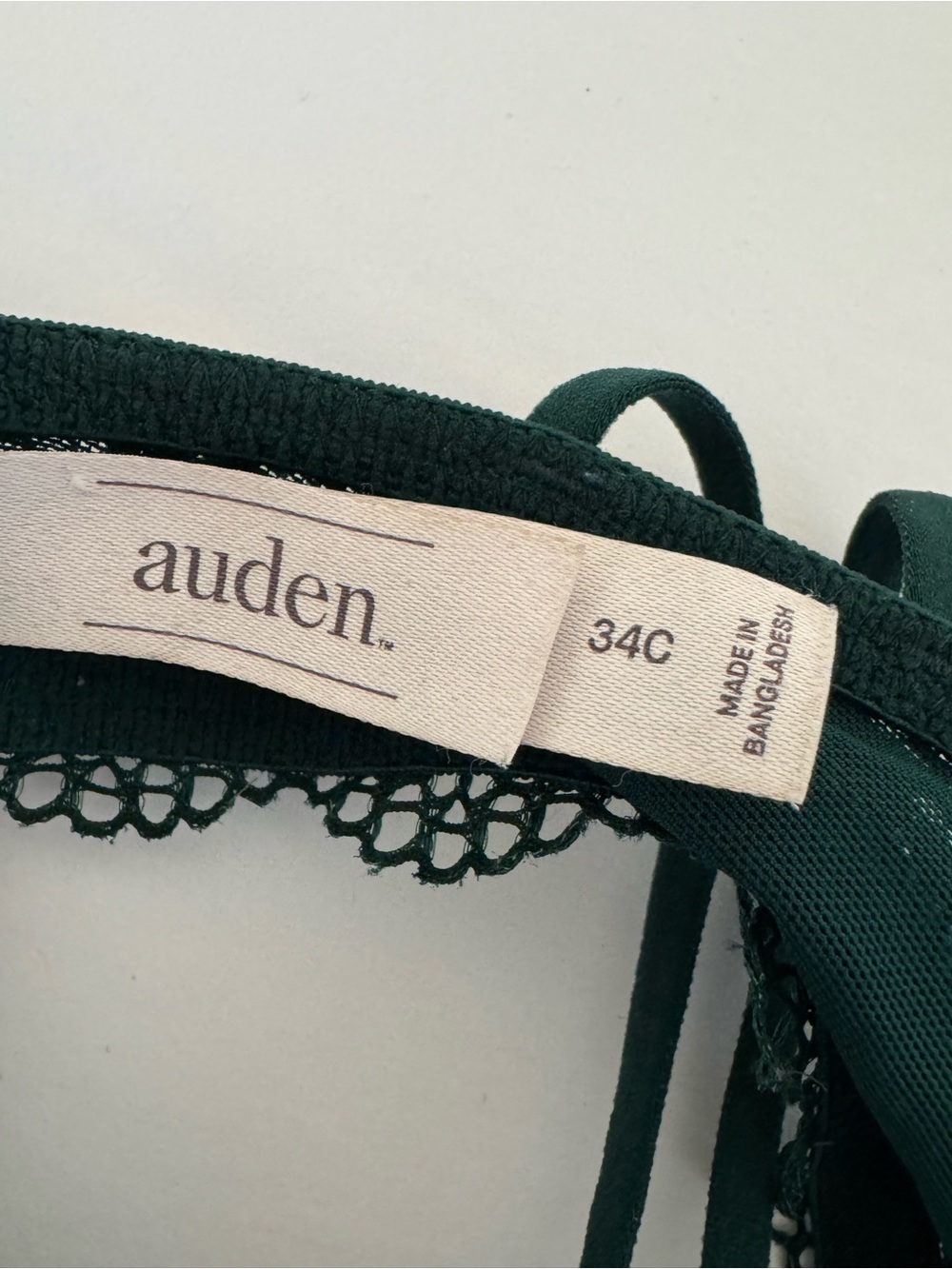 Auden‎ 34C Underwire Padded Racerback T-Shirt Bras - Picture 3 of 3